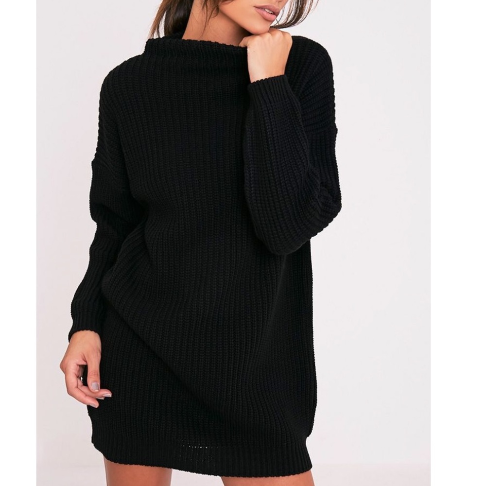 Black Sweater Dress